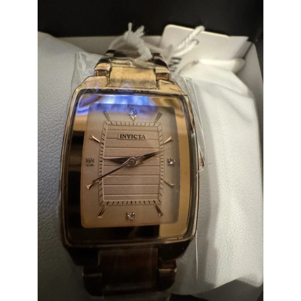 Beautiful & Classy  Invicta Women's Celestial Lady 22.7mm Rose Gold Tone Watch